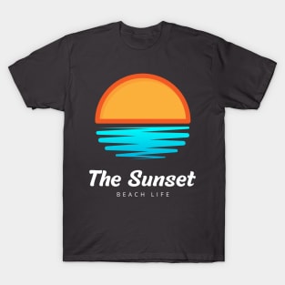 The Sunset Beach Life t-shirt T-Shirt